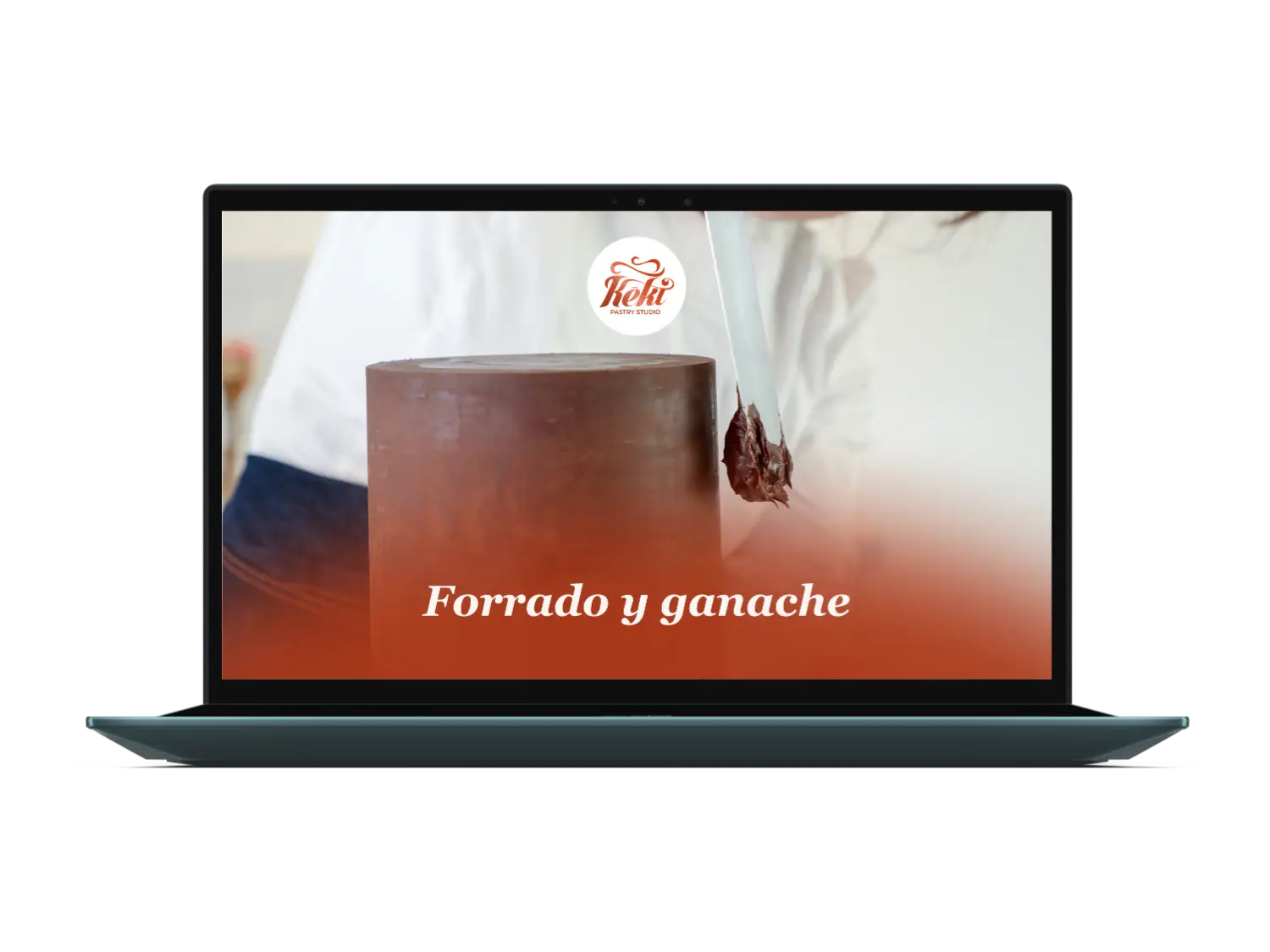 Forrado y ganache