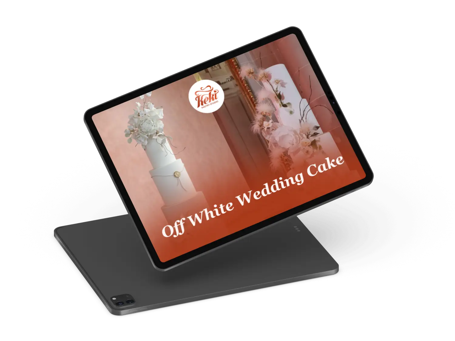 Off White Wedding Cake